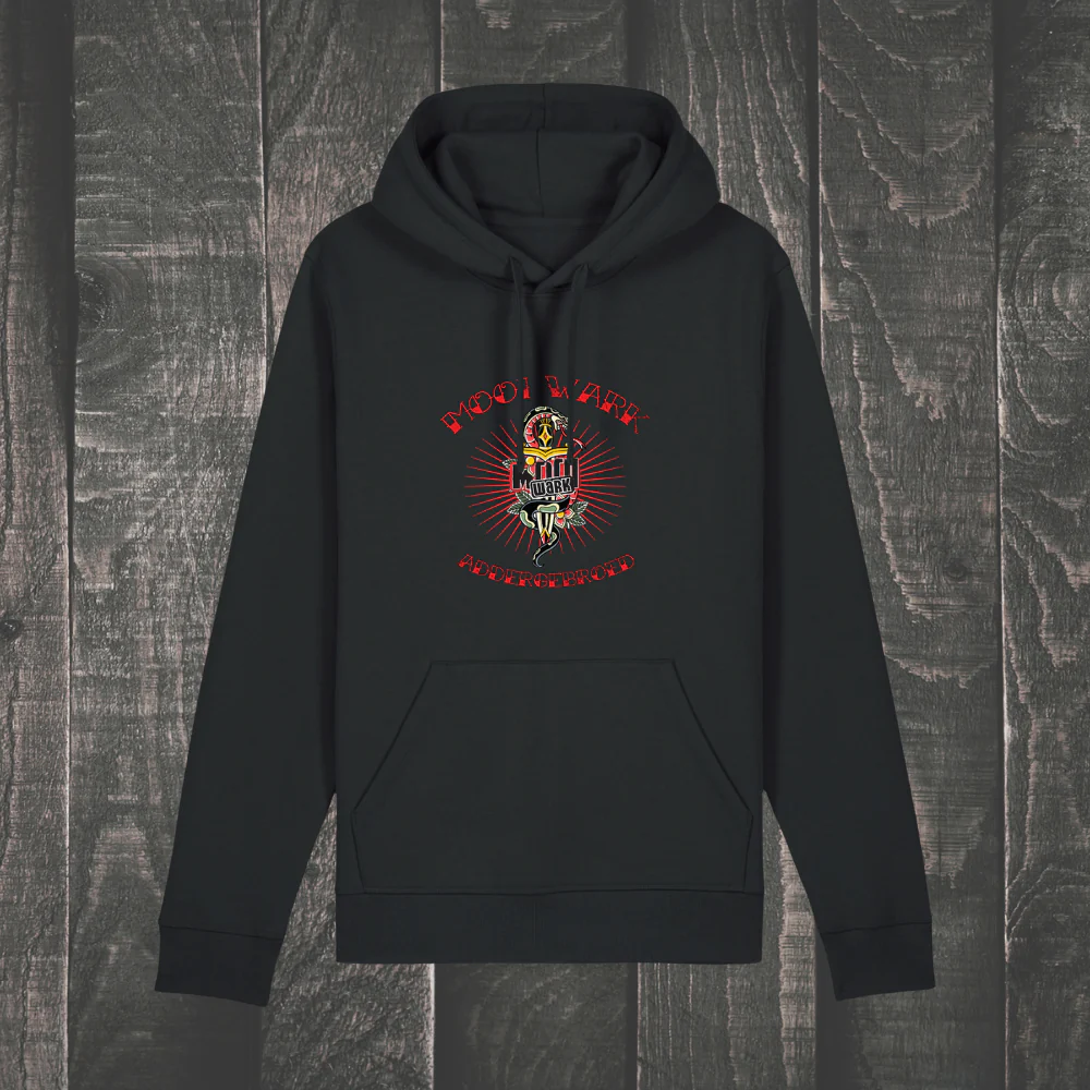 Mooi Wark | Hoodie Addergebroed logo