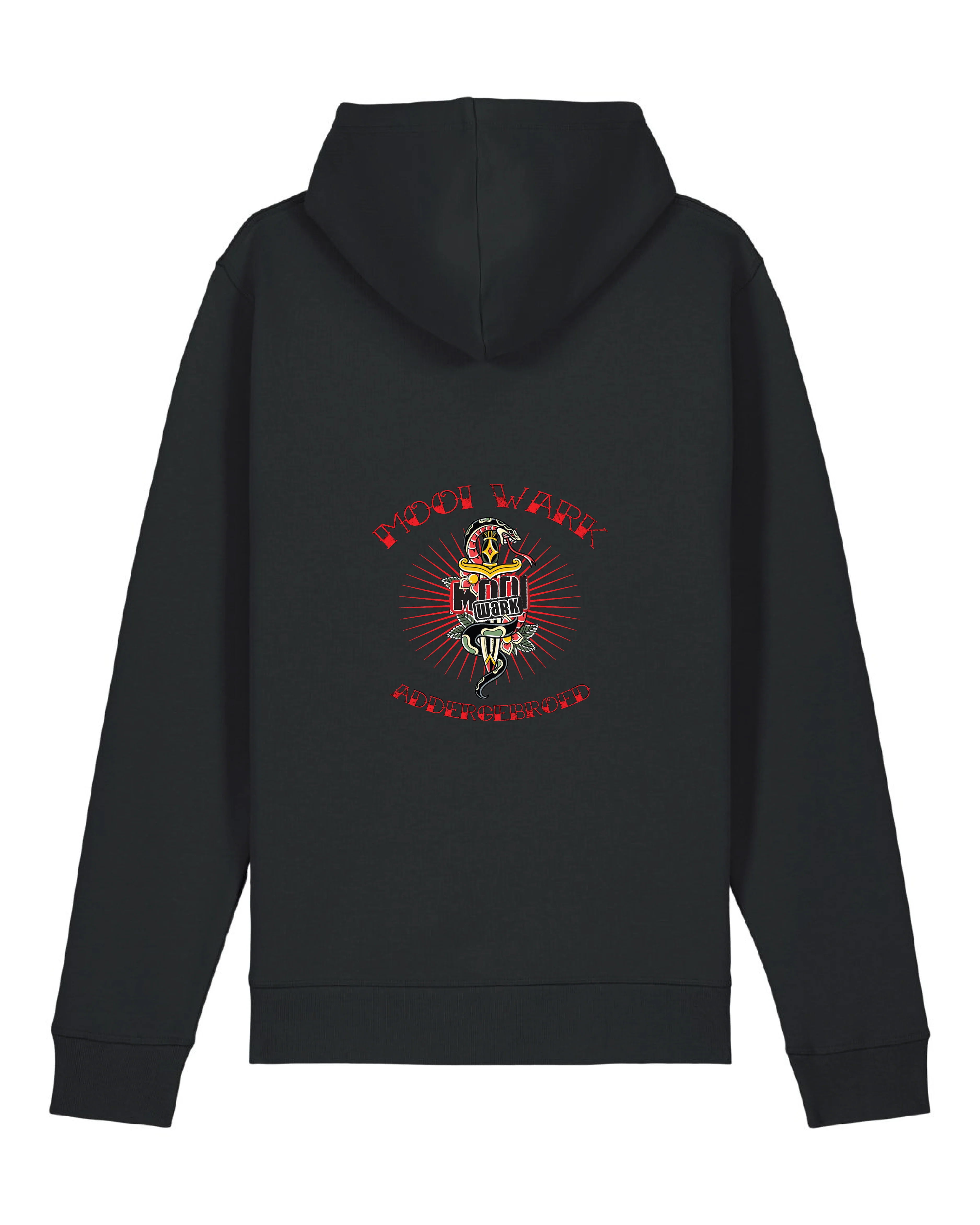 Mooi Wark | Hoodie Addergebroed tekst - Image 3