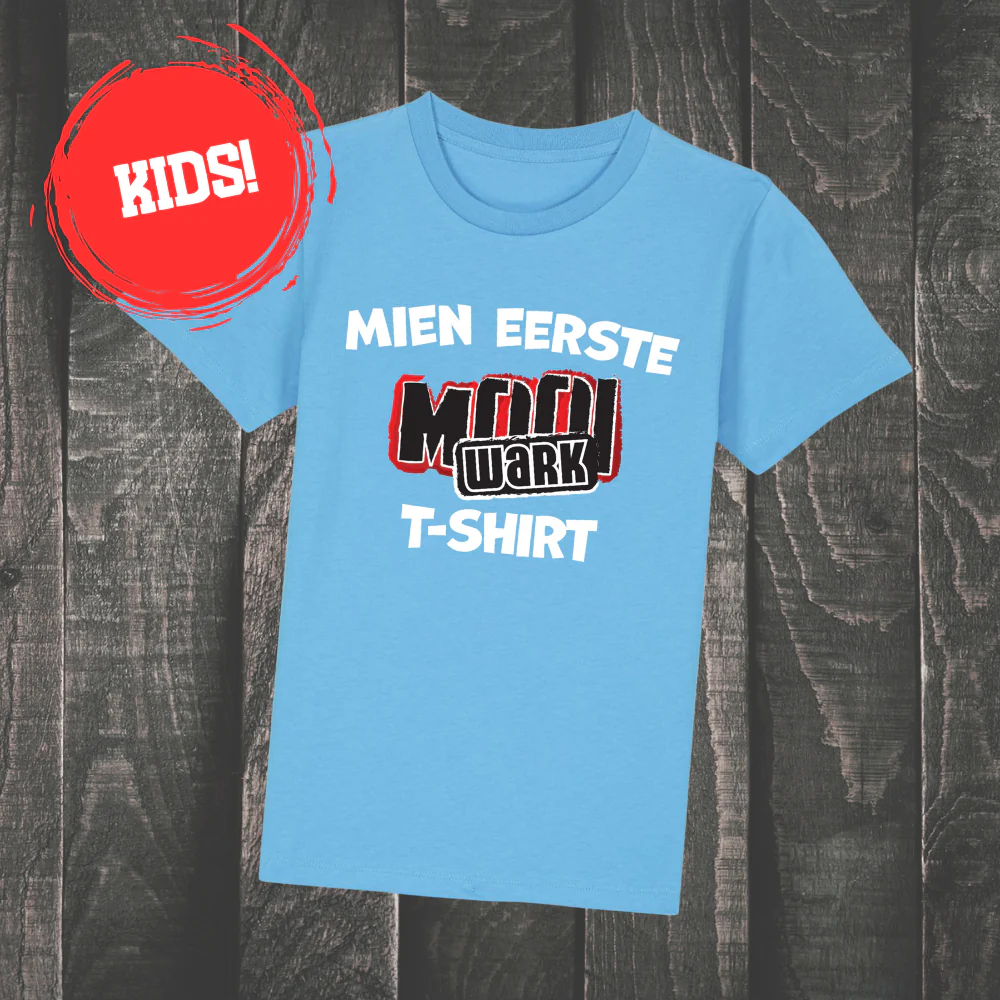 Mooi Wark | Mien eerste mooi wark shirt! Blauw