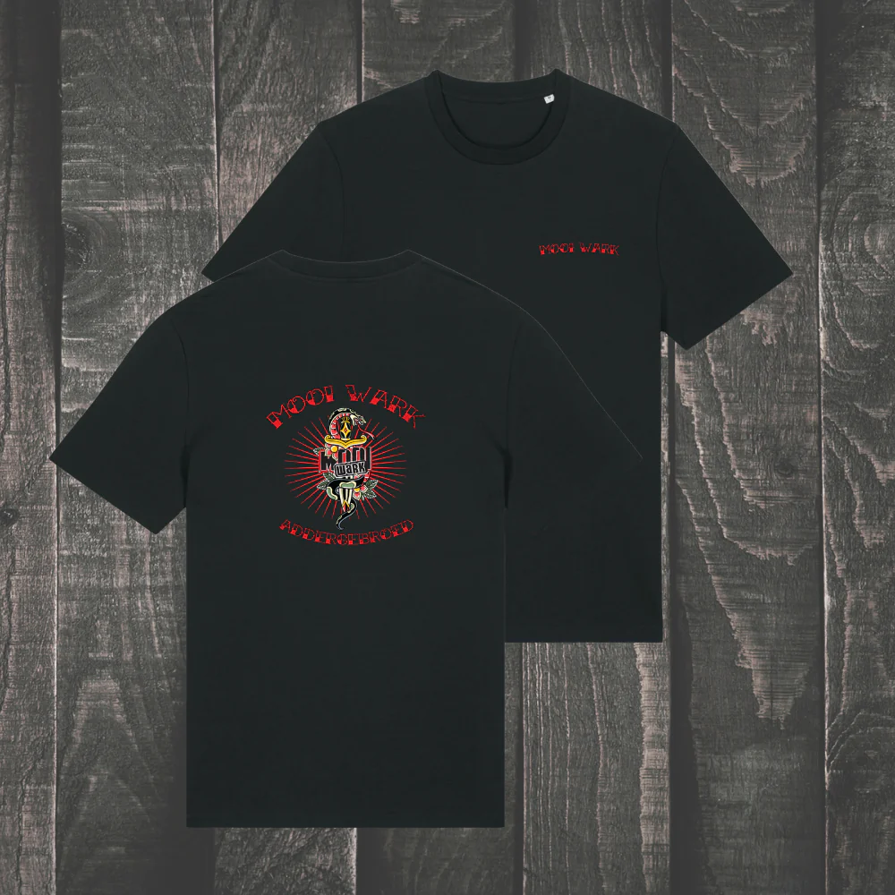 Mooi Wark | T-shirt Addergebroed borst tekst