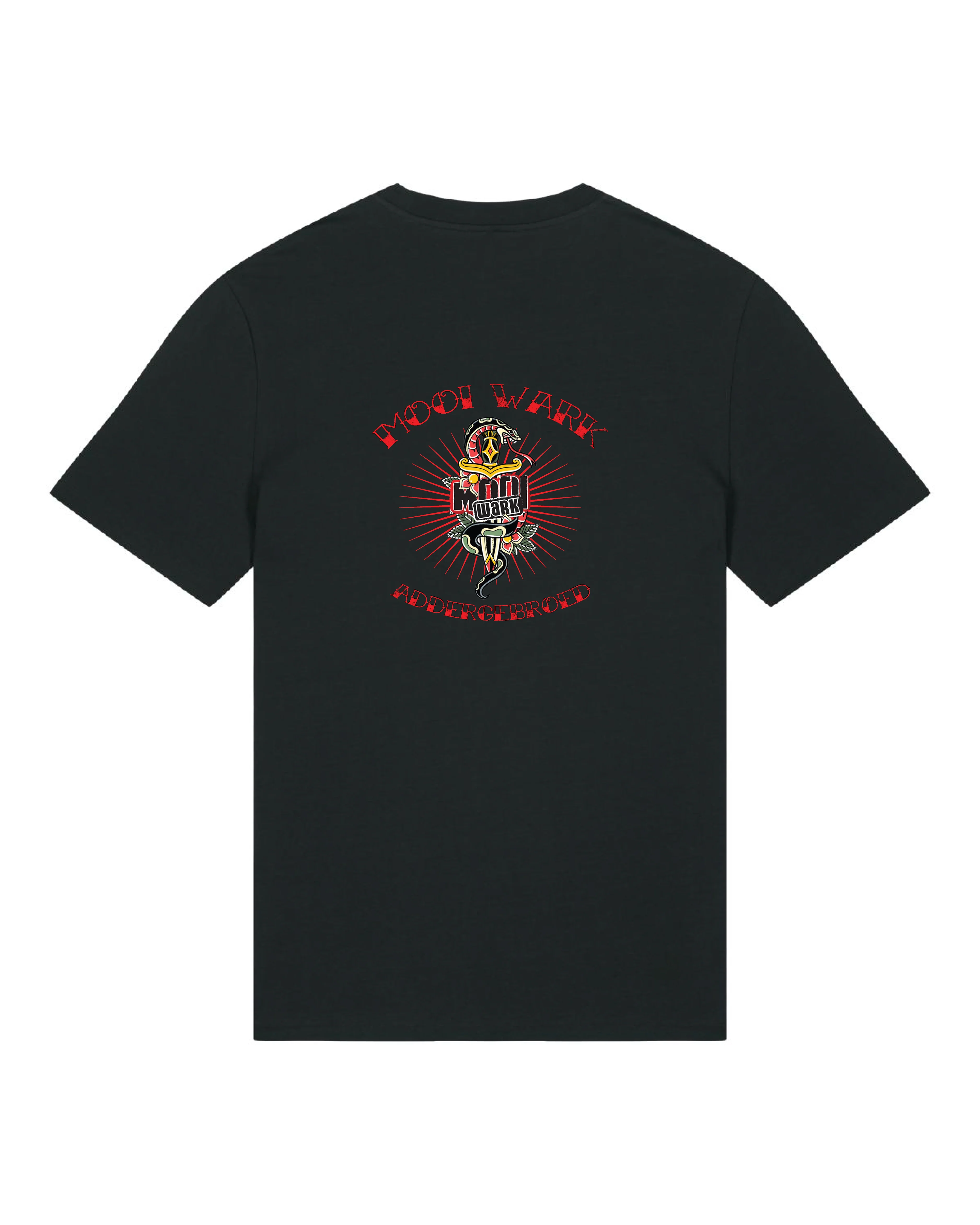 Mooi Wark | T-shirt Addergebroed borst tekst - Image 3