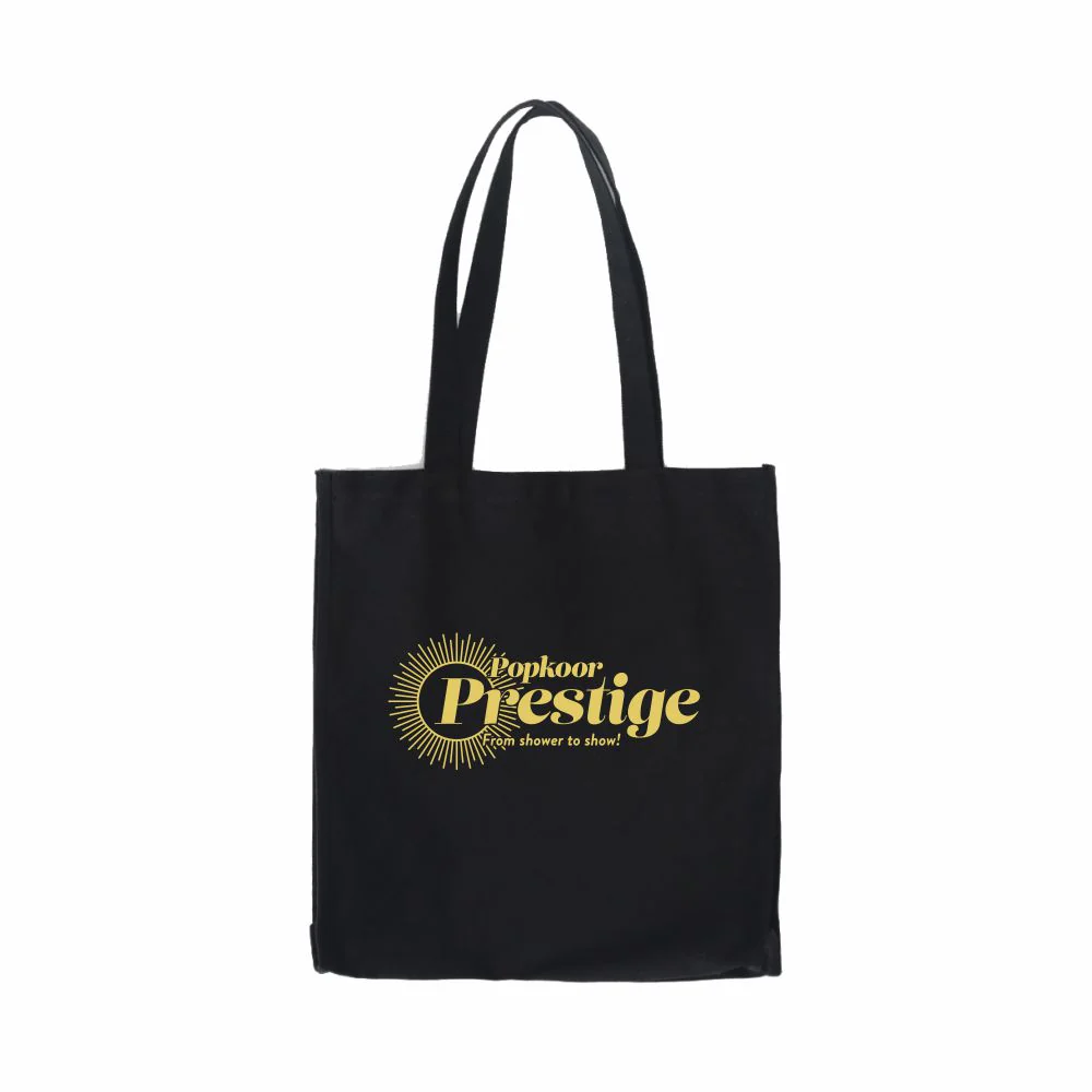 Popkoor Prestige | Totebag Zwart