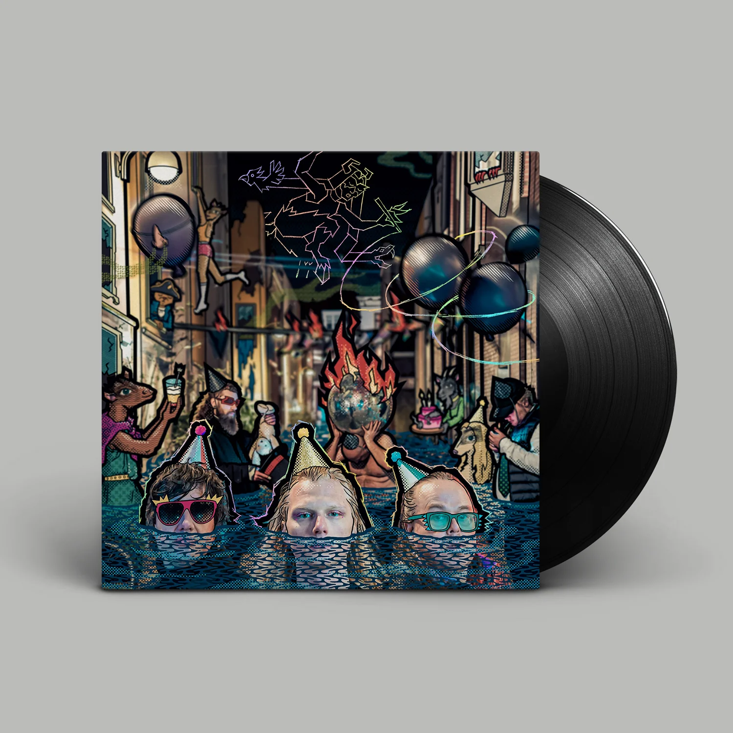 Prins S & de Geit | Partijtje (LP) - Image 2