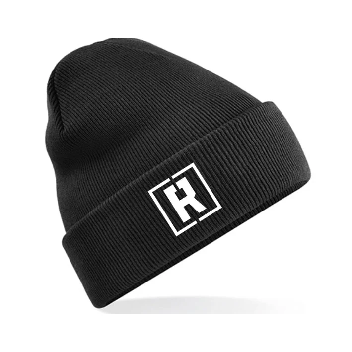 Racoon | Beanie Zwart