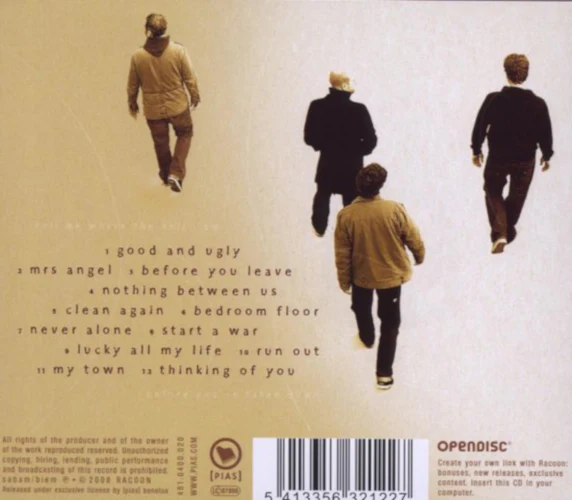 Racoon | Before You Leave CD - Image 2