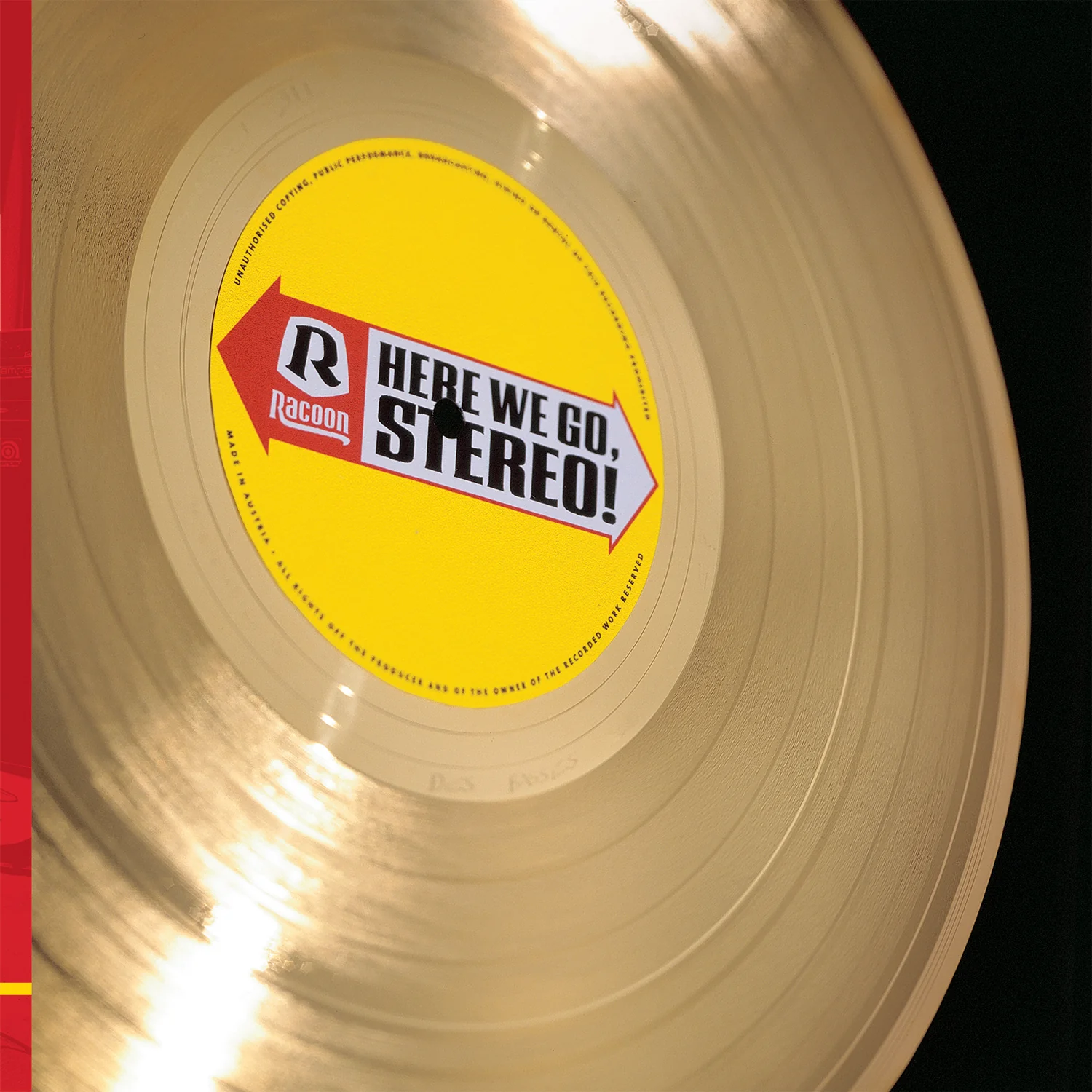 Racoon | Here we Go. Stereo! (Red LP) (GRATIS VERZENDING BINNEN NL) - Image 2