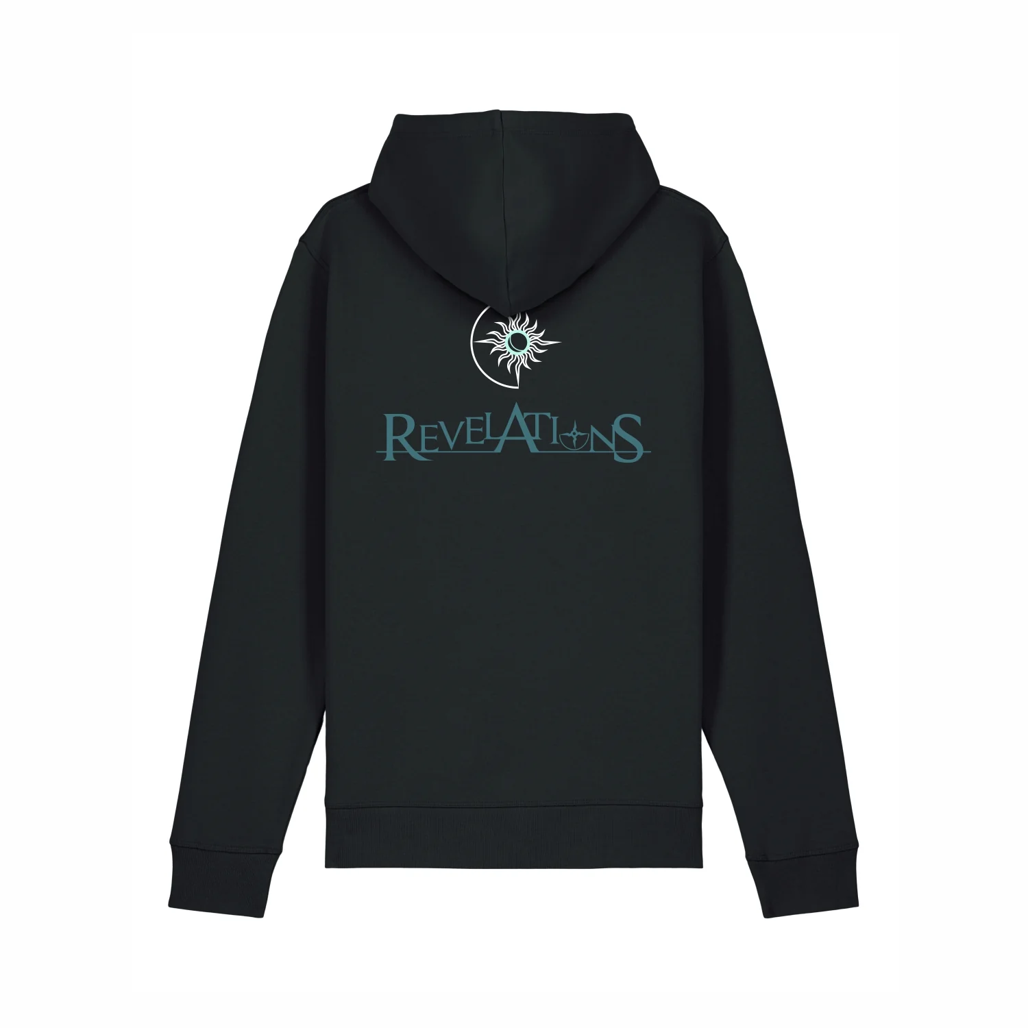 Revelations | Icon Logo Pocket Hoodie Black - Image 3