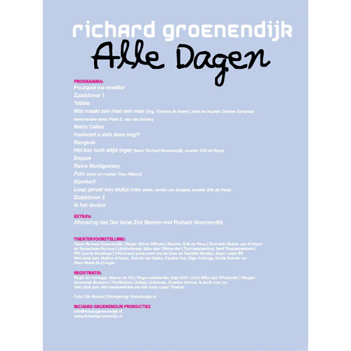 Richard Groenendijk - Alle Dagen DVD - Image 3