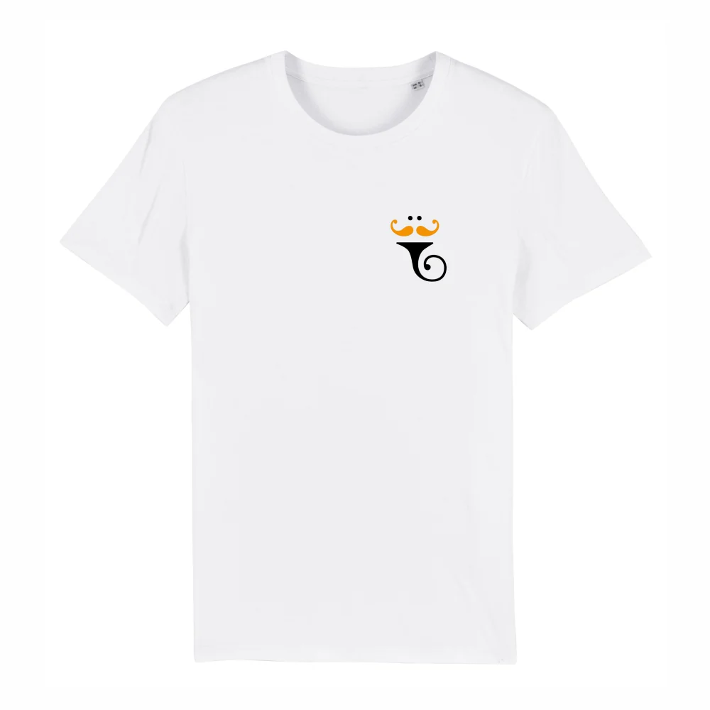 Släpstick | Logo T-shirt Wit Heren