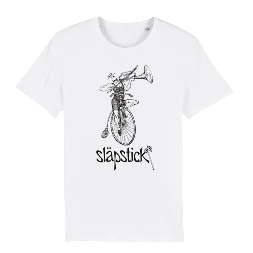 Släpstick | T-shirt Wit Heren