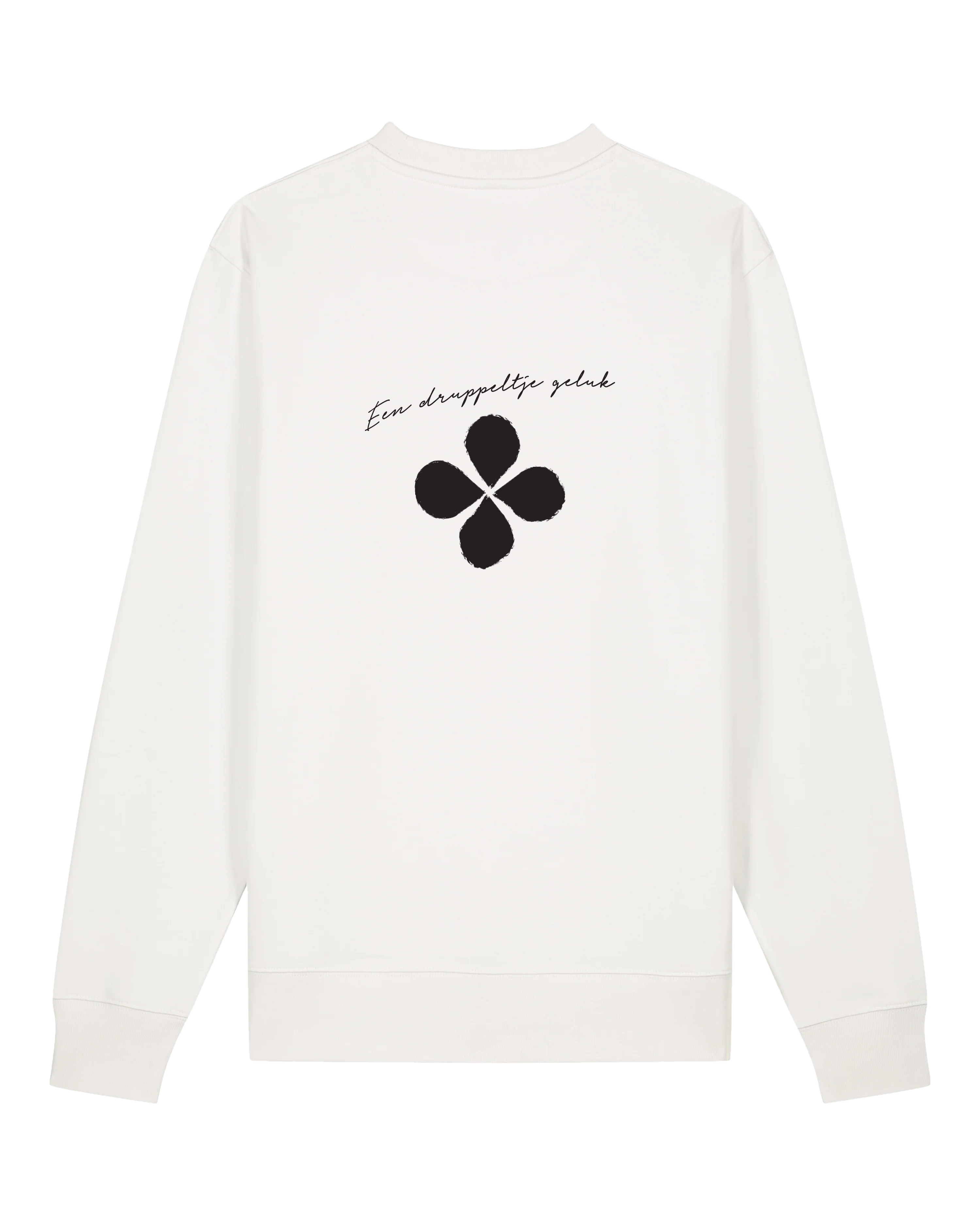 Stef Ekkel | Crewneck Druppeltje Geluk off-white - Image 3
