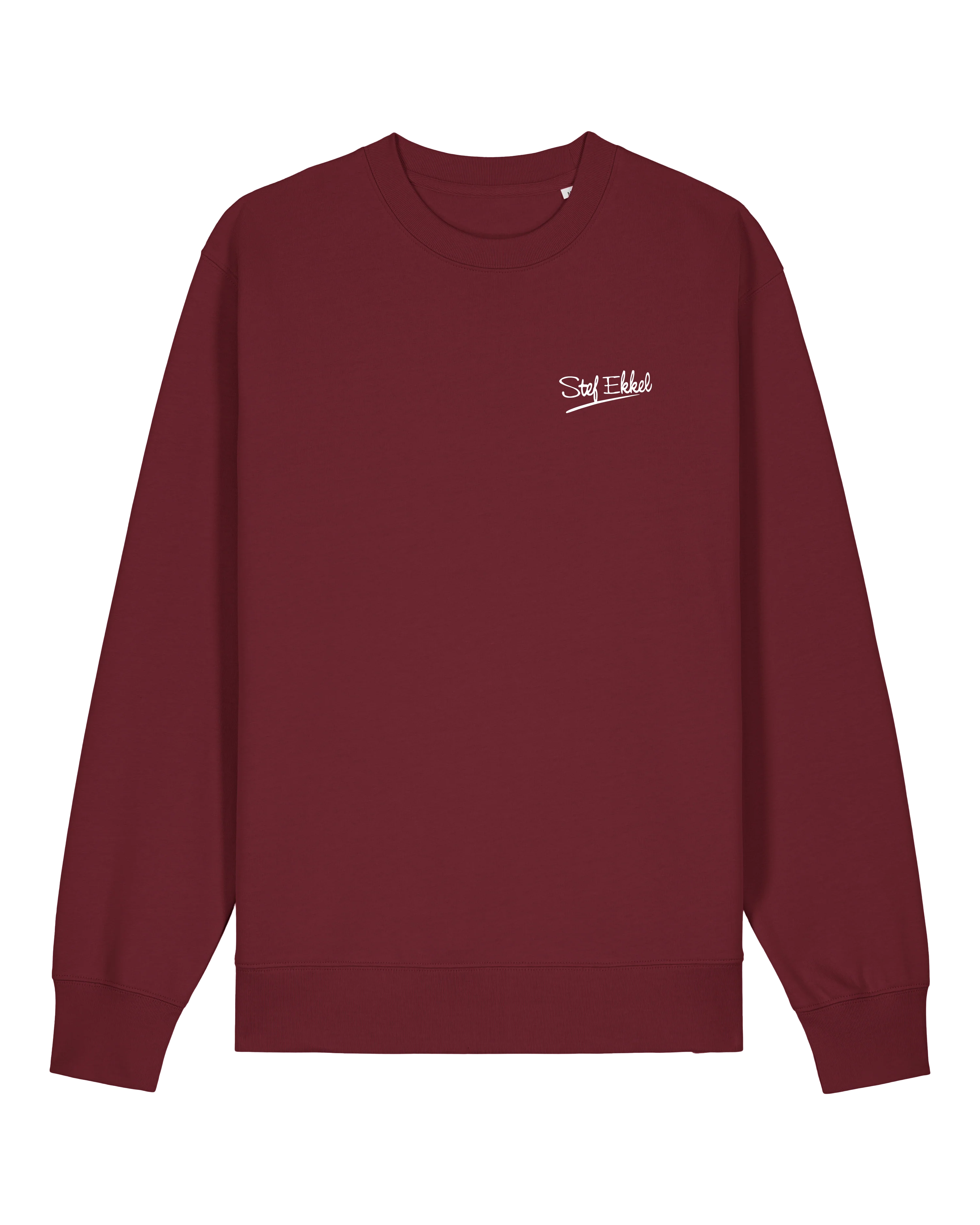 Stef Ekkel | Sweater Jammer Dan burgundy - Image 2