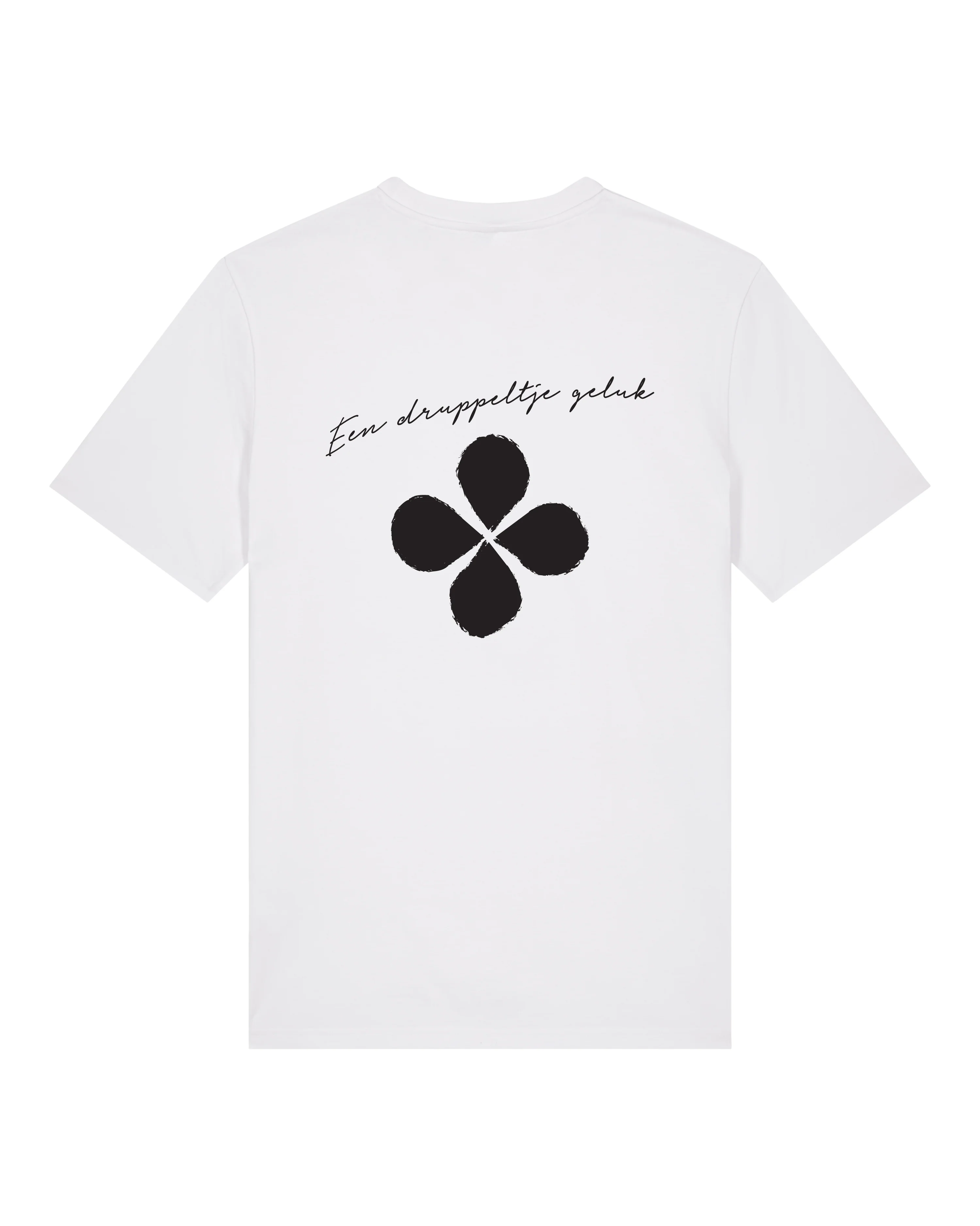 Stef Ekkel | T-Shirt Druppeltje Geluk wit - Image 3