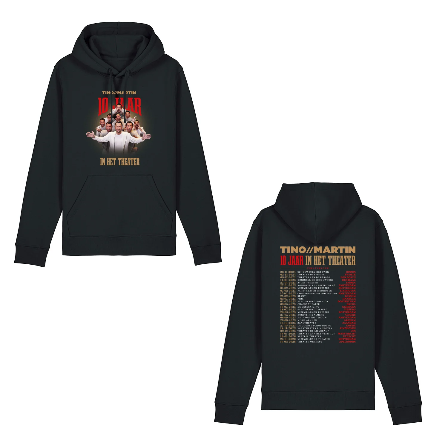 Tino Martin | Hoodie 10 Jaar In Het Theater