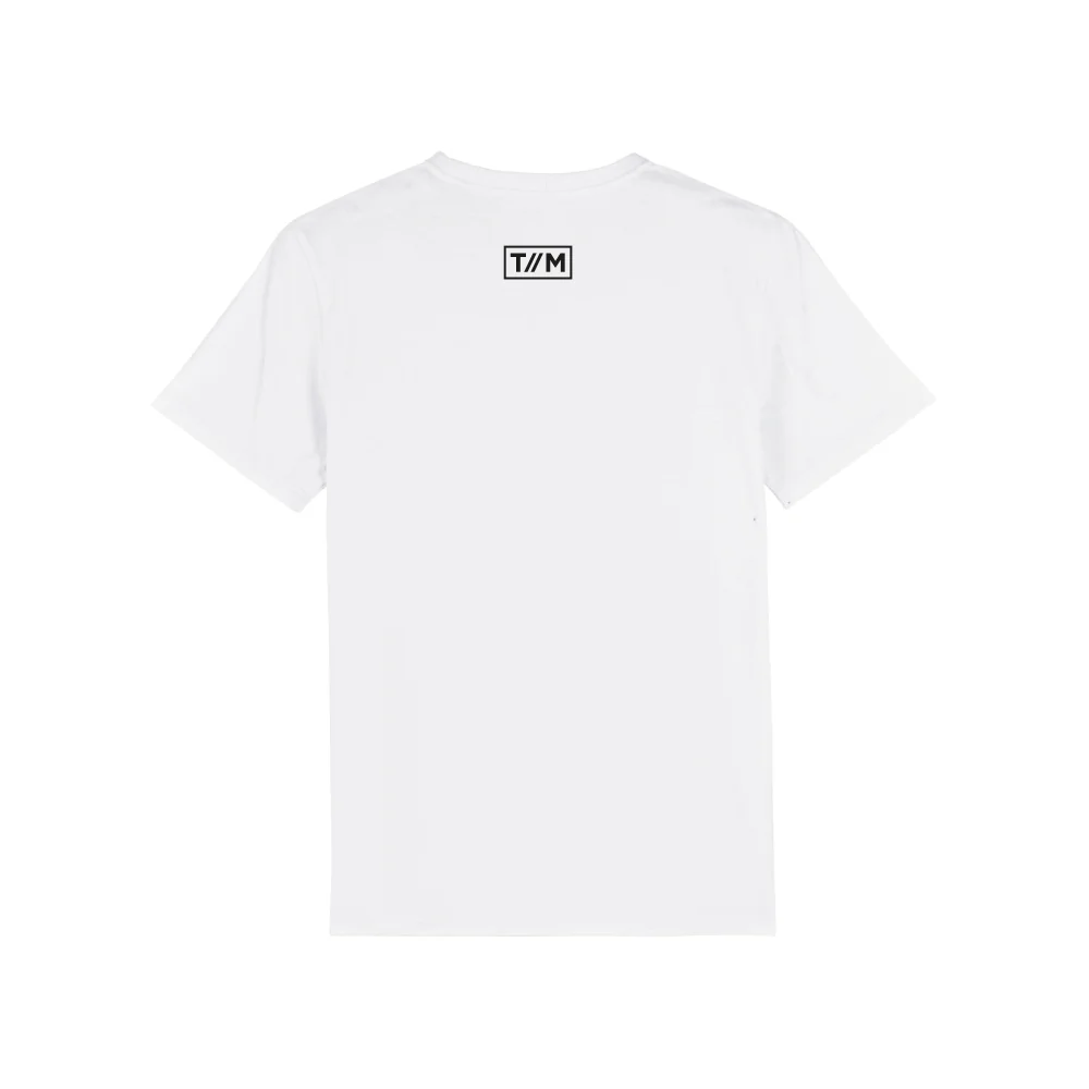 Tino Martin | T-shirt Je Bent M'n Gabber Wit Unisex - Image 3