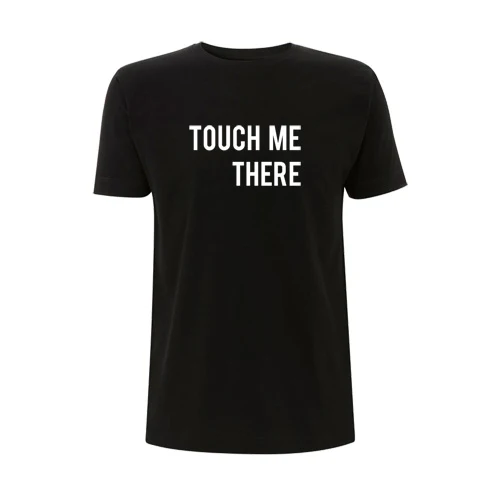 Trijntje Oosterhuis | T-Shirt Zwart Touch Me There Heren