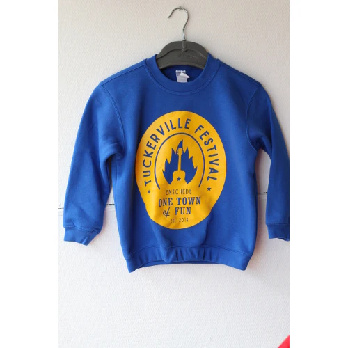 Tuckerville | Sweater Royal Blauw Kids