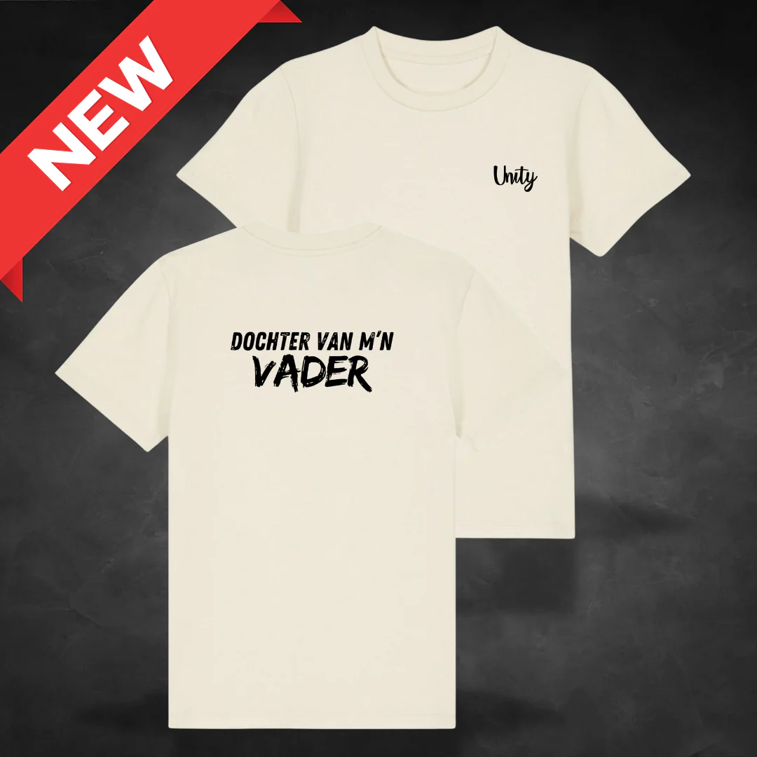 Unity | T-Shirt Dochter van m'n vader natural raw