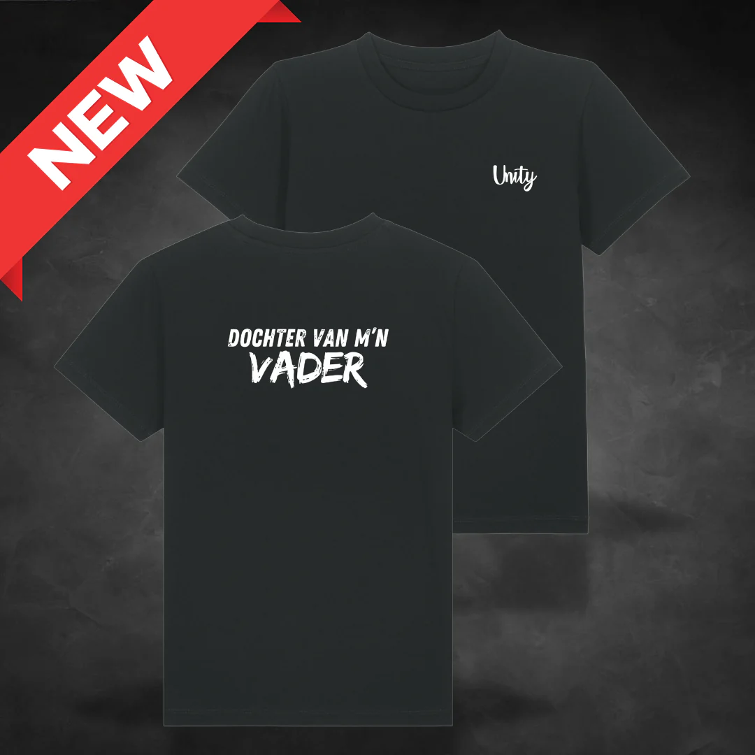 Unity | T-Shirt Dochter van m'n vader zwart