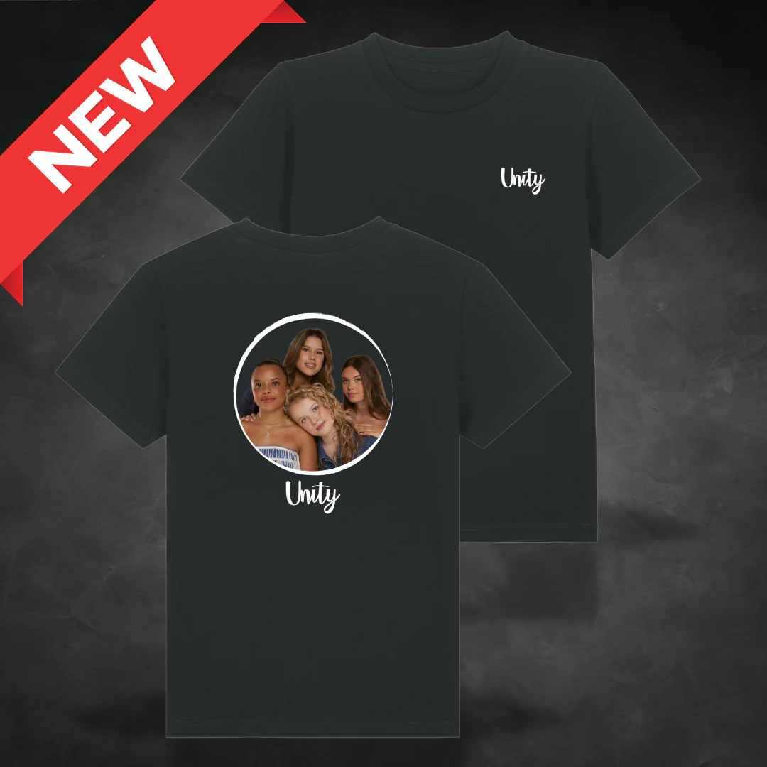 Unity | T-Shirt Foto zwart