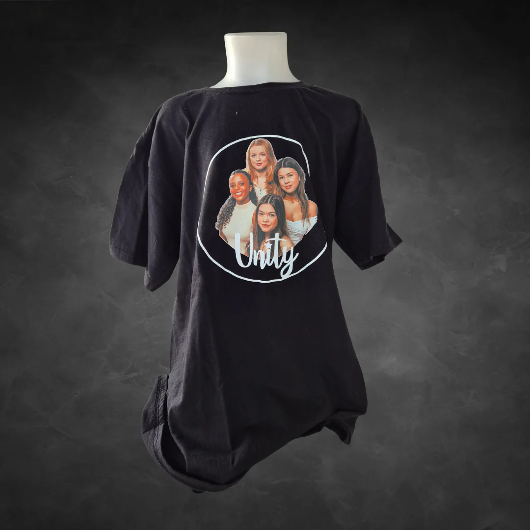 Unity | T-shirt zwart cirkel (2024)