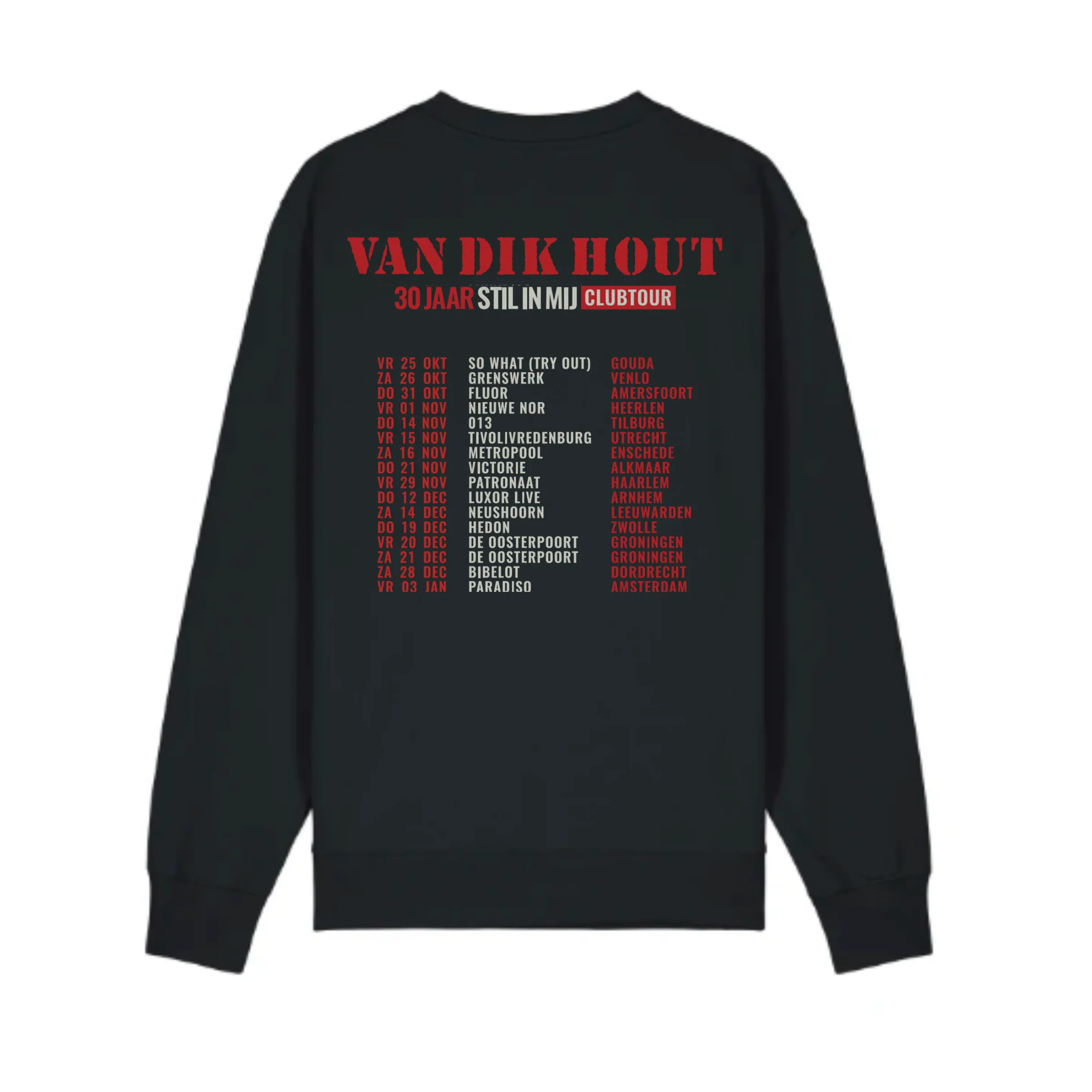 Van Dik Hout | Crewneck Clubtour 2024
