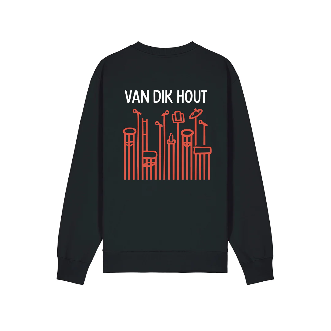 Van Dik Hout | Crewneck Zwart - Image 2