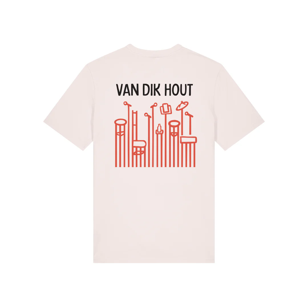 Van Dik Hout | T-shirt Vintage White - Image 2