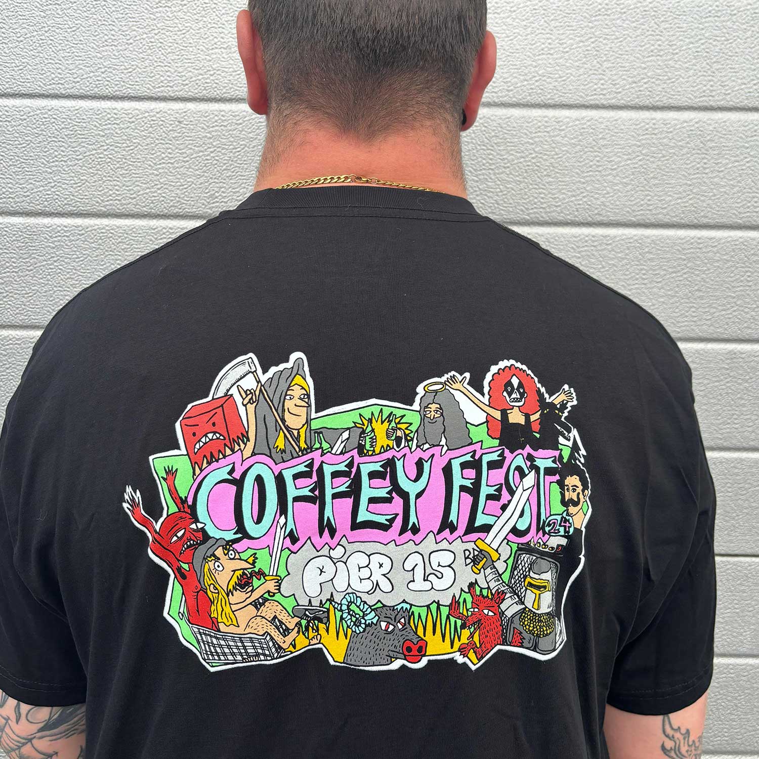VANS T-shirt Coffey Fest 2024 - Image 3