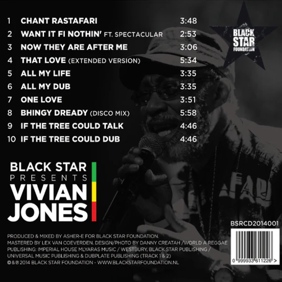 Vivian Jones | Black Star presents Vivian Jones CD - Image 2