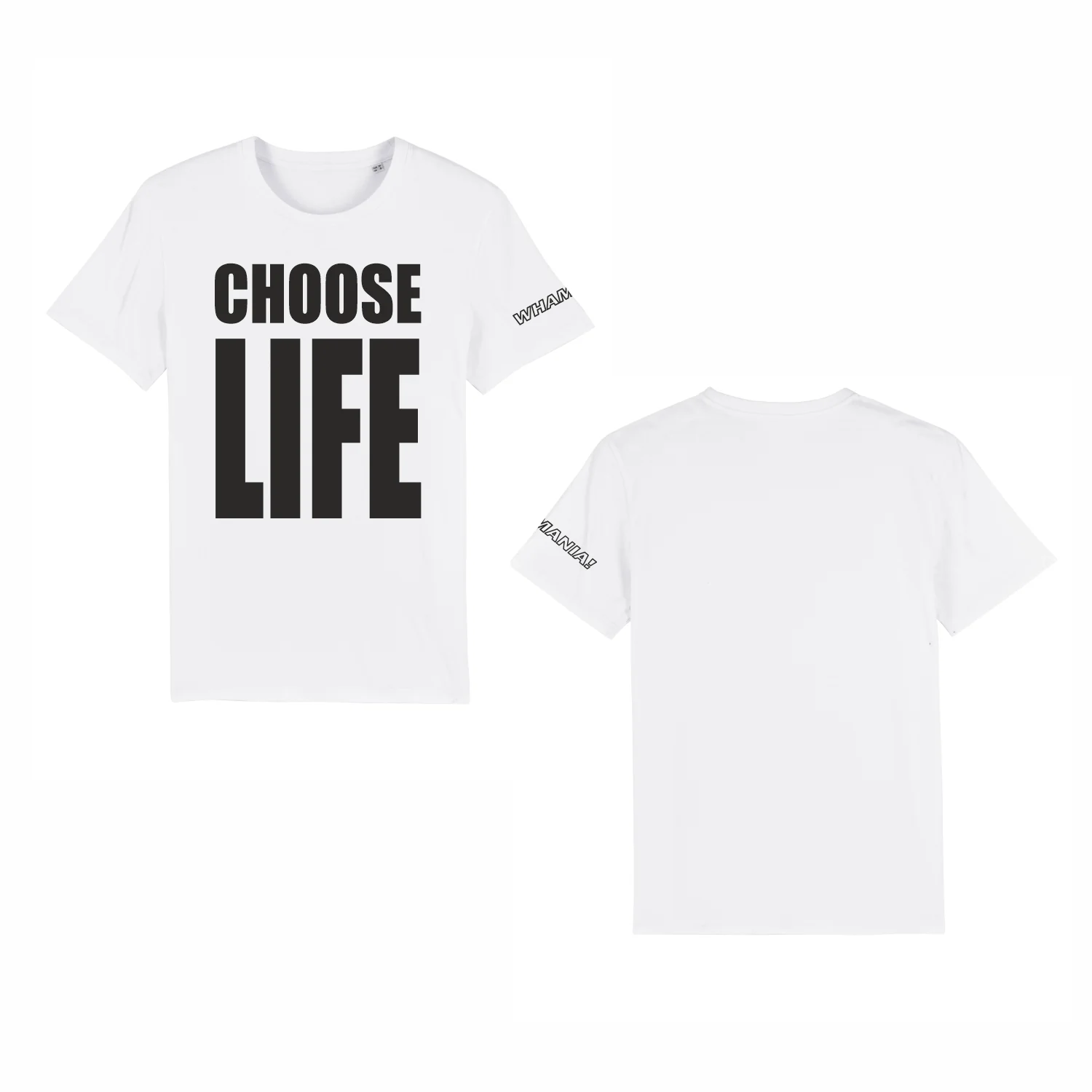 WHAMANIA! | Choose Life T-Shirt Wit